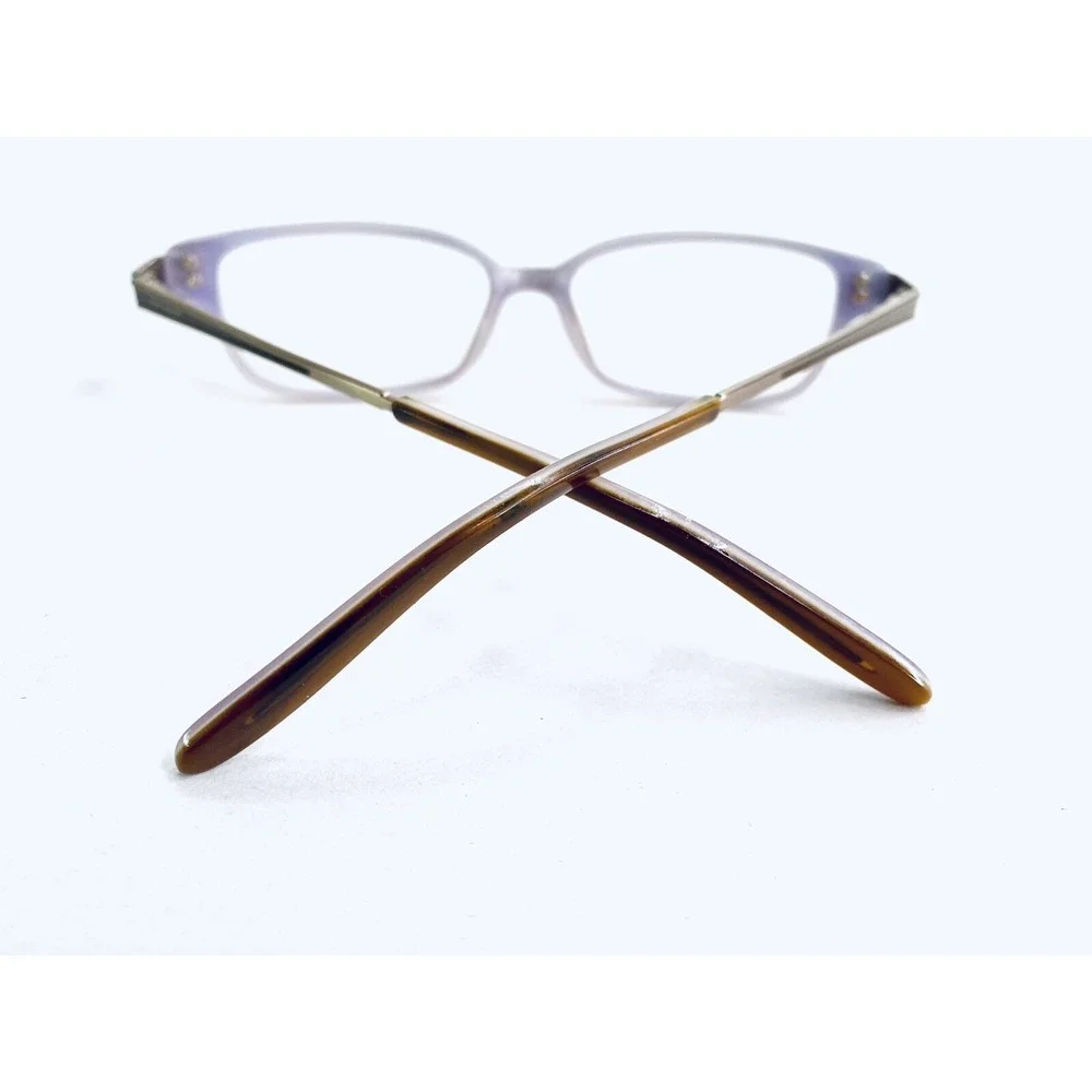 Kate Spade NY Brown Rectangular Eyeglasses Gold Temples Miranda 0ERL 49 16 135